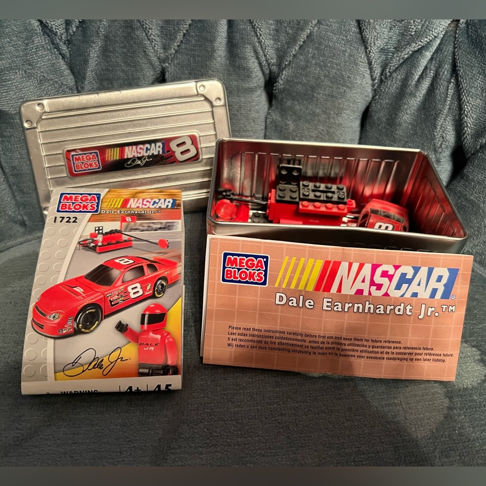 Nascar Dale Earnhardt Jr #8 Mega Bloks MISSING MINIFIG